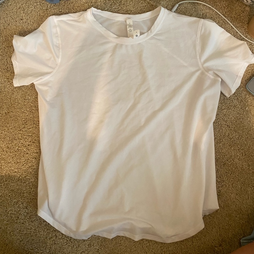 Lululemon High neck running and training t-shirt